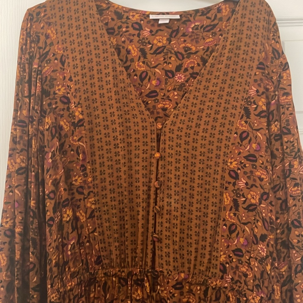 Boho maxi dress. - Picture 2 of 3